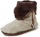 Dearfoams Women's Beth Foldover Boo