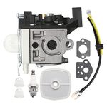 Hoypeyfiy SRM225 Carburetor Replacement for Echo GT225 PE225 PAS-225 SHC-225 RB-K93 SRM-225 Weed Eater Parts with Fuel Line Tune Up Primer Bulb Kit Easy-Start Trimmer Edger Carb