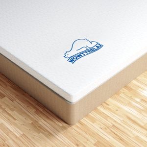 WOWTTRELAX 2-Inch Memory Foam Mattress Topper, Double Size