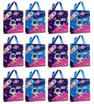 Asera Gift Bag for Boys Space Theme Bags for Boys/Girls Return Gifts Bag for Kids,Multipurpose Reusable Gift Bag,Birthday Gifts Party Carry Bag, (Gift Bags Space 12 Pcs)