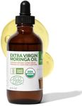 Organic Moringa Oil, Cold Pressed, 