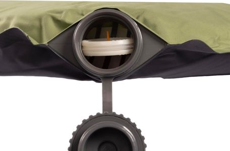 Vango Odyssey Double Self-Inflating Camping Mat, 10cm – Epsom Green