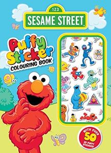 Sesame Street: Puffy Sticker Colouring Book