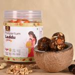 Equisential - Post Pregnancy Dry Fruit Laddu | Helps Postpartum Recovery | Mix of Essential Dry Fruits in Dates (Khajuur) | After Delivery Food For Mother | Post Natal Diet Laddoos | 650GM |