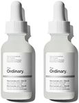 The Ordinary Niacinamide 10% + Zinc 1%, Smoothing Serum for Blemish-Prone Skin, 1 Fl Oz (Pack of 2)