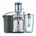 Sage Appliances SJE430 the Nutri Juicer Cold, Juice Extractor, Brushed Stainless Steel, Black/Silver