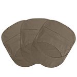 Pack of 3 Stretchy Plain Stoma Bag Covers with Flexible Opening for Colostomy Ileostomy or Urostomy Surgical Supply (Brown)