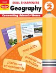 Skill Sharpeners: Geography, Grade 2 Workbook