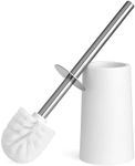 Toilet Brush | Premium Loo Brush And Set For Elegant Bathrooms | Durable And Hygienic Cleaning Solution. (1, White)
