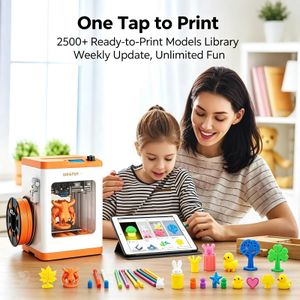 WEEFUN TINA2S 3D Printer – Compact WiFi Desktop Printer