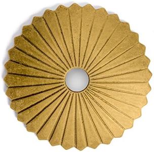 Hardware Philosophy Radial Brass Hardware Backplate Washers 1-1/2" - Set of 10