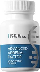 Advanced Bionutritionals Advanced Adrenal Factor – Adrenal Support Supplement – Non-GMO, Gluten-Free, Vegan – 120 Tablets