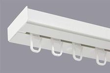 Single Curtain Rail Track PCV Ceili