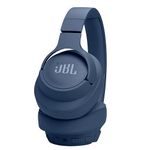 JBL Tune 770 NC Wireless Over-Ear Bluetooth Headphones with Adaptive Noise-Cancelling Technology and 70-Hour Battery Life, Blue