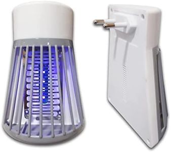 HOUSE OF HUB Eco Friendly Plug in Electronic Led Mosquito Killer Lamp Shock Type Mosquito Killer Uv Night Light USB Mosquito Bug Zapper Home Silent Mosquito