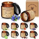MTLEE 18 Pcs Appreciation Gifts for Women Thank You Candles with Motivational Inspirational Sayings Scented Candles for Teachers Gifts Friend Men Women Coworkers Graduation (Classic)