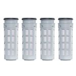 Replacement for Brita® Stream Pitcher Water Filter, Brita® OB05 Filter Pitchers and Dispensers, Pour Through Filters, Upgraded 7-stage Filters, Lasts 2 Months, by Waterdrop (Pack of 4)