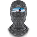 WEST BIKING Warm Balaclava Ski Mask - Windproof Thermal Winter Face Mask for Men Women - Hooded Hat Face Cover Winter Mask for Outdoor Sports Skiing Snowboarding