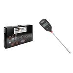 Weber 18283 Cleaning Kit for stainless steel Gas Grills, 7.6 cm*59.5 cm*34.0 cm & 6750 Instant-Read Thermometer, Black, 20.32 cm*5.0 cm*1.77 cm