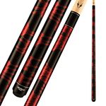 Viking Valhalla 200 Series No Wrap 2 Piece 58” Pool Cue Stick (20oz, VA212)