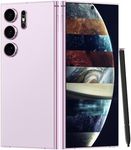 Unlocked Cell Phones S24 Ultra Smartphone Android 13 Unlocked Phones 8+256GB 6.8" HD Screen Dual SIM 108MP+48MP Camera and Built-in Pen (Pink)