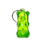 Gummygoods Bite-Sized Gummy Bear Keychain Nightlight, LED Light, Battery Included, in Green