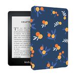 Sakenitly Case for Kindle Paperwhite 5th/6th/7th Generation(Model: EY21&DP75SDI, 2012/2013/2015 Release), with Smart Auto Sleep/Wake Lightweight Splash Proof PU Case