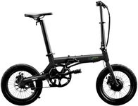 QUALISPORTS Nemo Folding Electric Bike Compact Ebike 250W Front Hub Motor 36V 7Ah Removable Battery Lightweight 16" Single Speed Foldable Bicycle City Commuter UL Certified