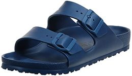 Birkenstock Mens Arizona Navy Regular Fit Twin Strap Sandals Size 10.5