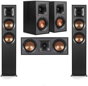 Klipsch R-625FA 5.0 Home Theater Pack, Black