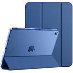 JETech Case for iPad 10 (10.9-Inch, 2022 Model, 10th Generation), Slim Stand Hard Back Shell Cover with Auto Wake/Sleep (Navy)