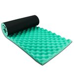 BXI Double Noise Blocker Sound Proof Foam, 39.4 X 13.4 X 1 Inch Egg Crate Foam Rubber Sound Deadening Material, Sound Dampening Acoustic Foam Panels for HVAC, Pipe, Machine, Window, Wall, Door