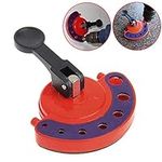 4-12mm Diamond Core Drill Bit Tile Glass Hole Saw Core Bit Guide Locator Openings Hole Saw Guide Jig Fixture Vacuum Suction Base Coolant for Tiles, Glass Granite, Ceramic