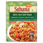 Suhana Chhole Chana Gravy 50g Pouch | Spice Mix | Easy to Cook | Pack of 6