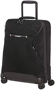 Samsonite Neoknit - Borsone con 4 Ruote S, 55 cm, 36.5 L, Nero (Black/White)