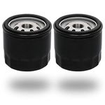 HOODELL 2 Pack 12 050 01-S Oil Filter Fits Kohler Engine Lawn Mower, Troy Bilt Bronco 12 050 01, Professional 1205001-S 12 050 01-S1 Oil Filter