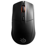 SteelSeries Rival 3 Wireless - Wireless Gaming Mouse - 400+ Hour Battery Life - Dual Wireless 2.4 GHz and Bluetooth 5.0 - 60 Million Clicks - 18,000 CPI , Black