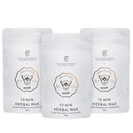 FAITH & PATIENCE Hair Removal Powder For Men & Women, Faith and Patience Camel Milk Wax 10 Min Herbal Wax Pack of 3