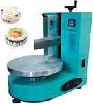 Automatic Cake Turntable and Leveler Cake Decorating Supplies Kit -Baking Tools Birthday Cake Icing Machine Cake Smoothing Coating Machine Can Make 4-12 inch Cake,Green