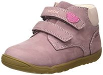 Geox Baby Girls B Macchia C First Steps, Dk Pink, 6 UK Child