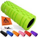 Premium Foam Roller, Trigger Point Fitness Foam Rollers Deep Tissue Muscle Massage Roller Yoga Pilates Roller for Relax Muscles, Physical Therapy, Balance Exercises and Pain Relief (Green)