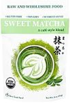 Organic Sweet Matcha Green Tea Powder, Cafe Style Blend by Cherie Sweet Heart (16 oz) (packaging may vary)