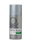 UNITED COLORS OF BENETTON Dreams Aim High Fresh Deodorant Body Spray For Men (150 Ml)