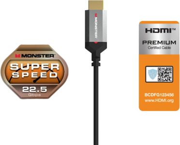 Monster 1.8m 4K HDMI Cable – High-Speed Ultra HD Video