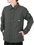 Oakley Men's Quilted Sherpa Jacket, New Dark Brush, Large