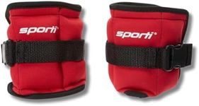 Sporti 3lbs Fitness Ankle Weights - Red - 3 lb