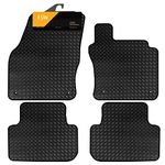 FSW - Tailored Car Mats - Golf 2014-2020 SV - HEAVY DUTY 3mm Rubber Matting - Anti Slip Mat - Waterproof, Non Slip Car Floor Mat, Fitted with Clips & Anti Slip Backing - 4 Rubber Floor Mat Set