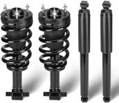 Front and Rear Complete Struts Assembly Shock Absorber Compatible with 2007-2013 Chevy Silverado 1500/GMC Sierra 1500, Replace for 139105 4345074, 4Pcs