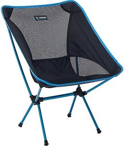 Helinox Chair One Original Lightweight Compact Collapsible Camping Chair Black/Blue, 2.1lbs Outdoor Chairs, Camping Chairs for Adult,Portable Chairs for Outside, Backpacking, Picnic, Adventures