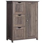 Iwell Floor Storage Cabinet with 1 